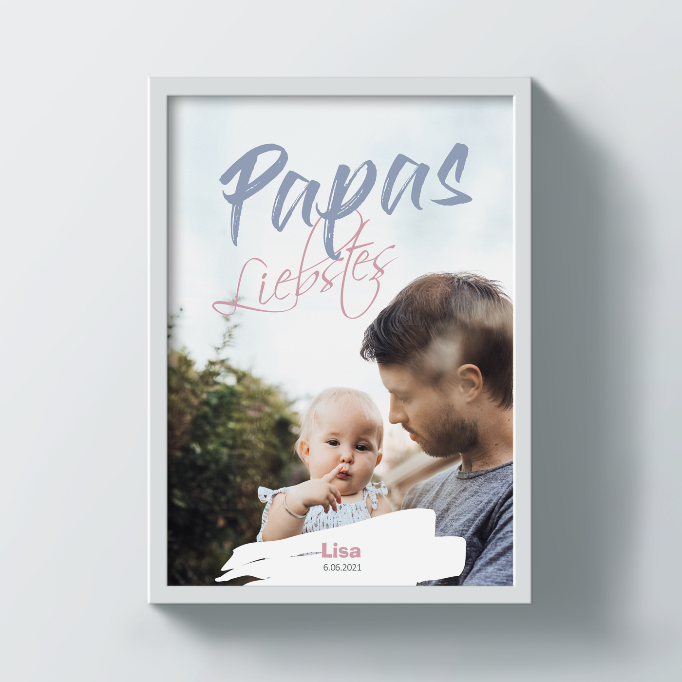 Poster "Papas Liebstes", individuell gestalten