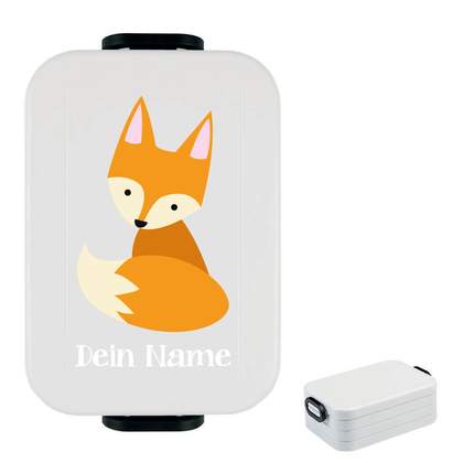 Personalisiere Deine Mepal Lunchbox (M), Motiv Fuchs
