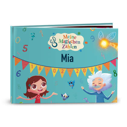 Kinderbuch "Meine Magischen Zahlen" für Mädchen
