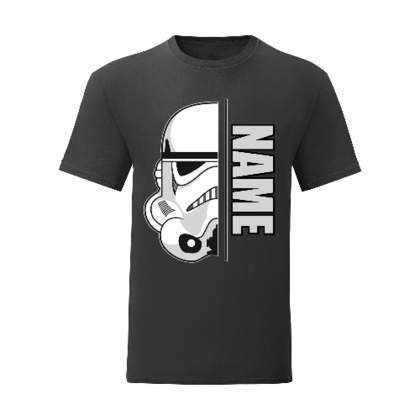 T-Shirt Star Wars Stormtrooper halbiert für Erwachsene