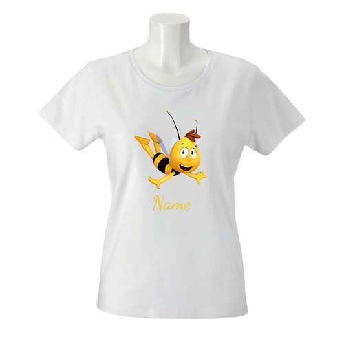 Damen T-Shirt "Biene Maja - Willi fliegt"