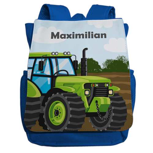 Kinderrucksack Motiv "Traktor" personalisierbar