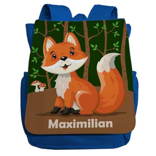 Kinderrucksack Motiv "Fuchs" personalisierbar