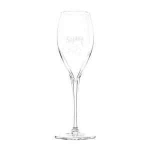 Prosecco Glas Serie „Calice“, Gravur