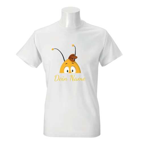 Herren T-Shirt "Biene Maja - Willi Gesicht halb"